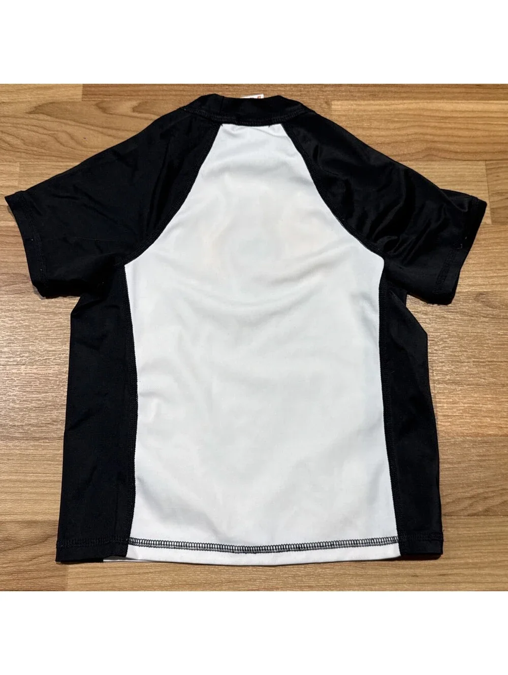 Vintage Roxy Girls Short Sleeve Rash Guard Swim Shirt Logo Size M